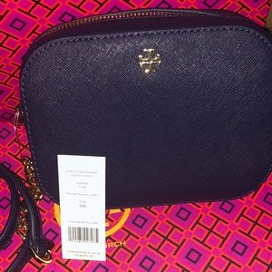 Tory Burch Emerson round mini cross body